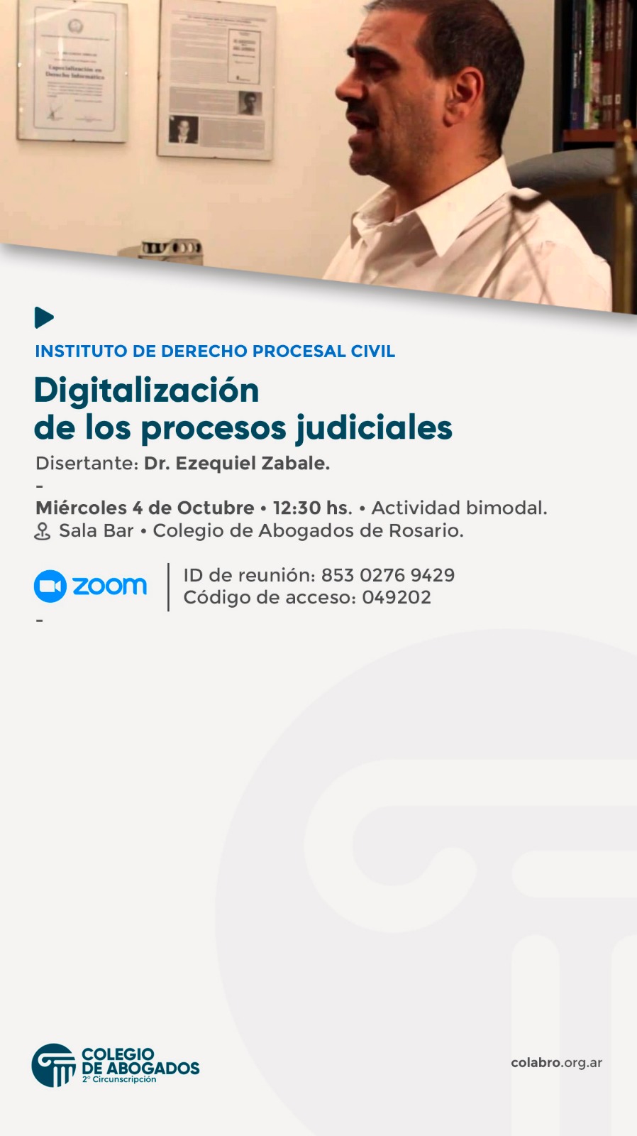Digitalización de los procesos judiciales - 04/10/2023